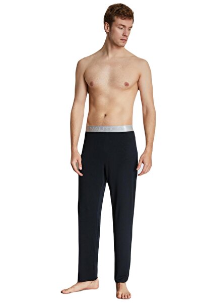 Nautica Erkek Modal Siyah Pijama Altı