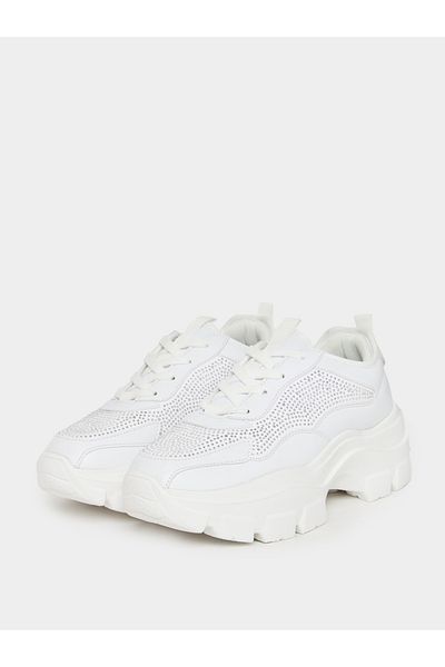 Styli Embellished Design Chunky Sneakers