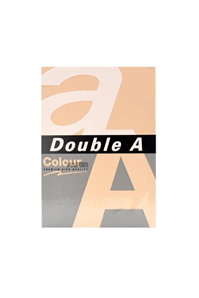 DOUBLE A A4 Pastel Old Rose Color Copy Paper - 80 Grams, Pack of 100