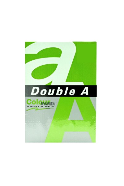 DOUBLE A A4 80 Gram Parrot Green Double-A Colored Copy Paper - Pack of 100