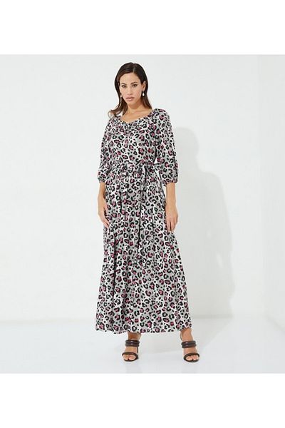 Aila Multi-color Women's Midi dress