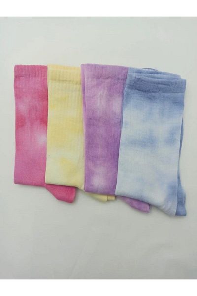 Yonca Butik Batik Patterned Long Socks