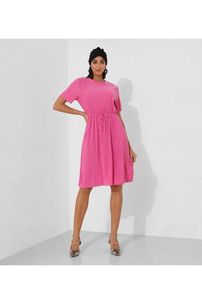 Aila Pink Women's Short dress