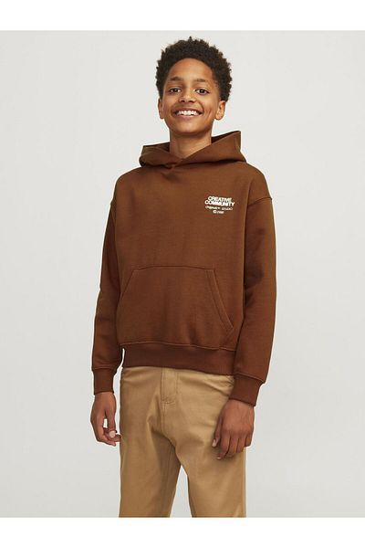 Jack & Jones Junior Kapuzenpullover Gedruckt Kapuzenpullover Mini
