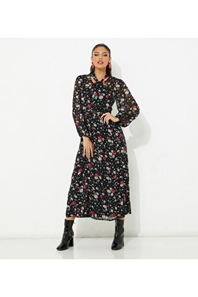 Aila Multi-color Women's Long dress