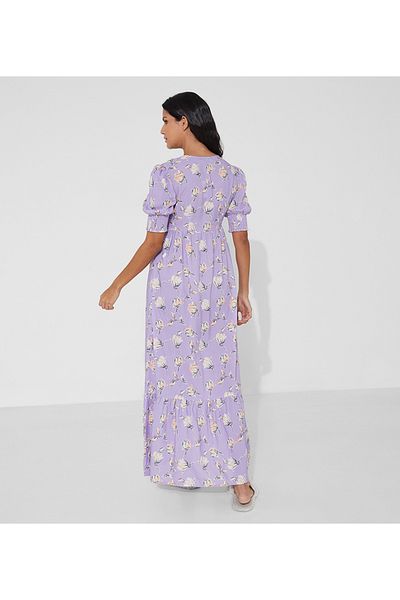 Aila Lavender Women's Long dress