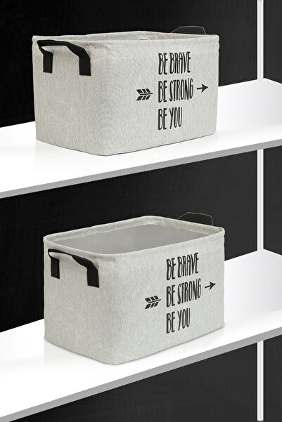 PH Prendi Home 15X25X18 Folding Storage Basket - Children's Room Toy Organizer