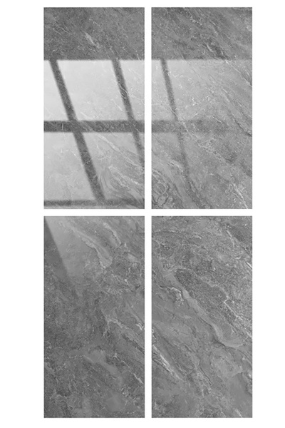 Genel Markalar Gri Mermer Desenli Plastik Duvar Sticker Duvar Kağıdı Şık Zarif 60X30 Duvar Kağıdı 1 Adet