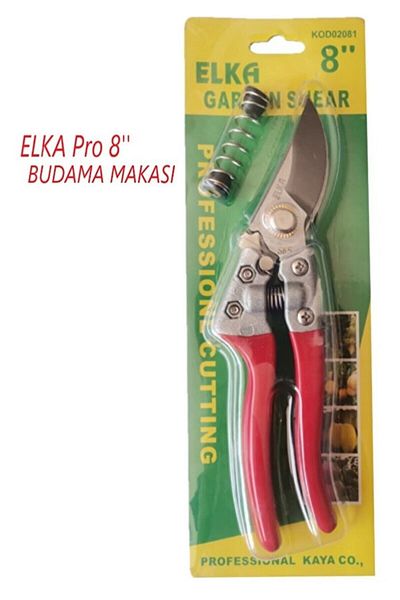 ELKA Pro 8'' Tree Branch Pruning Shears Vineyard Gardening Scissors
