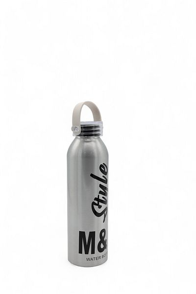 M&B WATER BOTTLE Style Carry Aluminum Flask with Handle - Water Bottle Daily Sports Outdoor Camping Water Bottle