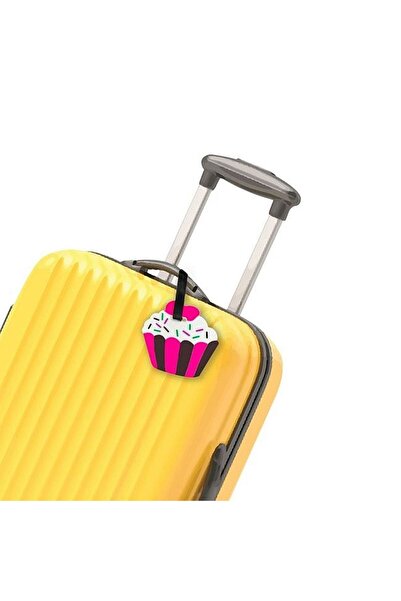 Boldy 1 Куфар за мъфини, куфар, чанта и етикет за багаж - Табелка с име за куфар