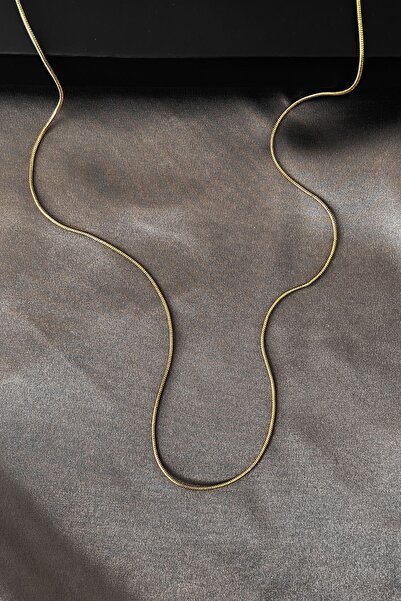 roshel %100 Çelik,garantili Italyan Ince Yılan Zincir Kolye Kadın Unisex 45-6...