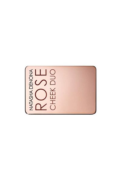 natasha denona Rose Cheek Duo - Hyaluronic Acid Moisturizing Highlighting Radiant Double Blush & Illuminator 4g