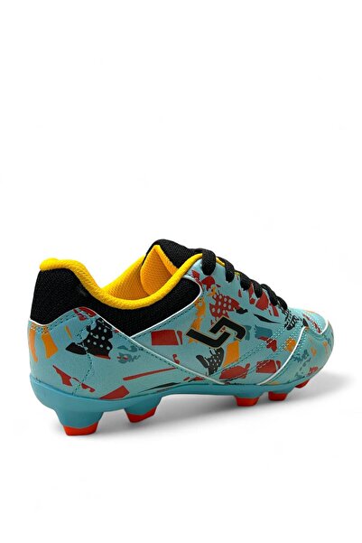 Jump 32202 Ghete de fotbal pentru băieți - albastre și colorate