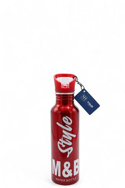 M&B WATER BOTTLE Aluminum Flask - with Carry Handles, for Casual Sports and Outdoor, Keeping Hot Cold Camping Flask