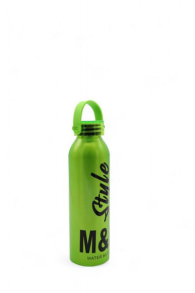 M&B WATER BOTTLE Style Carry Aluminum Flask with Handle - Water Bottle Daily Sports Outdoor Camping Water Bottle
