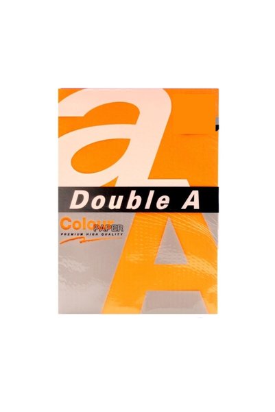 DOUBLE A Double-a Renkli Fotokopi Kağıdı A4 75 Gram Fosforlu Turuncu (25 Li P...