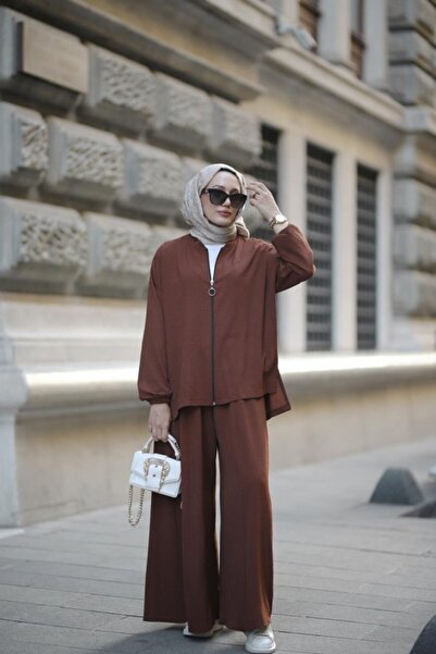 NS Moda Eflin Brown Suit - Model 518