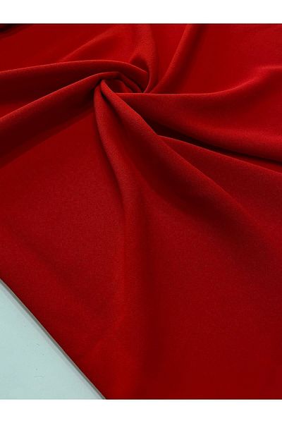 Kumaş sever Red Sandy Crepe Double Breast