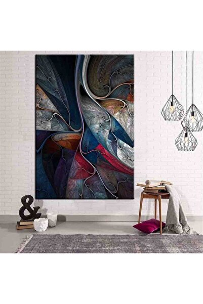 Genel Markalar Sanatsal Siluet HD DijitalBaskı Dikey Kanvas Tablo Dev Boyut Oturma Odası Dekor