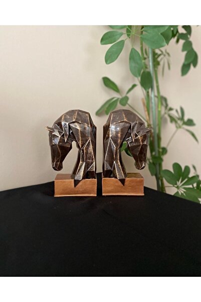 Tasarloxi Abstract Horse Book Holder