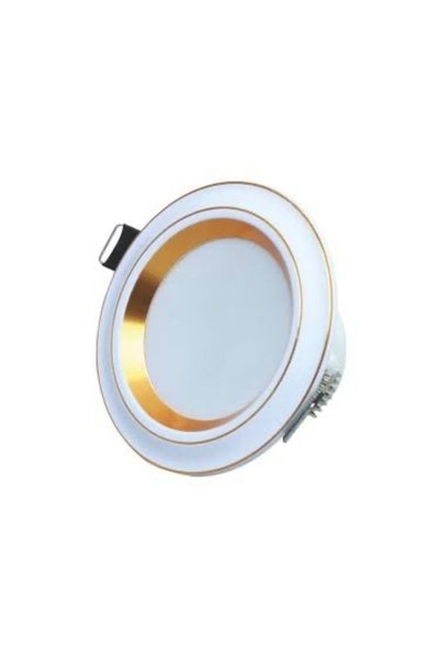 Mioled 5 Watt 3 Renk Led Spot Beyaz Gold Kasa Beyaz Günışığı 4000k 3 Ü 1 Arada