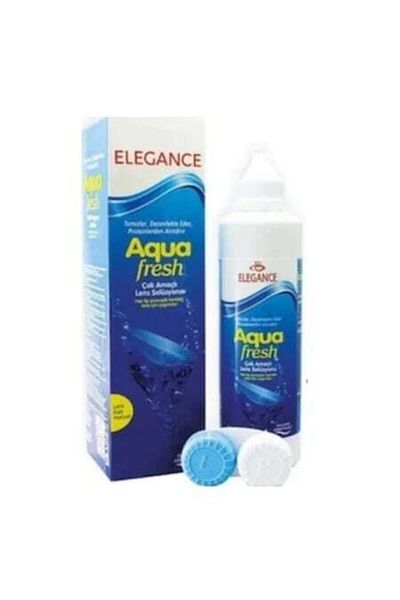 Elegance Aqua Fresh Lens Solution 2 Pieces 360 ml