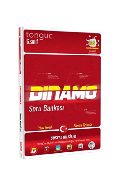 Tonguç Yayınları Tonguç 6. Sınıf Sosyal Bilgiler Dinamo Soru Bankası
