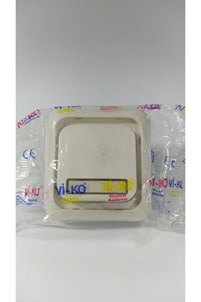 VİKO Yasemin Beyaz Isık Etıketli Zil Anahtari Kordon Hediye