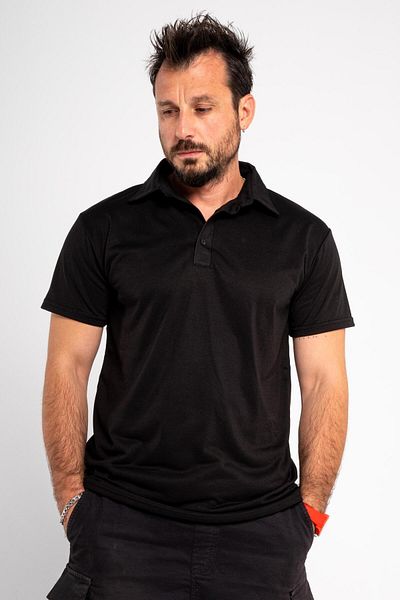 MAXI DRY Ανδρικό μπλουζάκι Polo Neck - Υπεριδρώτα, Αδιάβροχο, Διπλό στρώμα