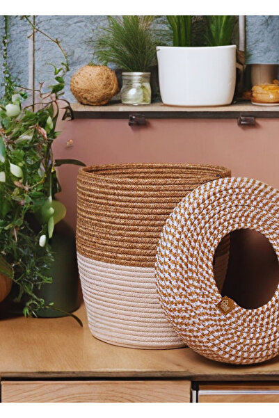 HomeTurko Natural, Jute Bucket
