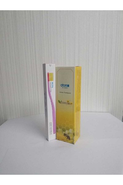 Atomy Toothpaste Propolis Toothpaste 200g + Toothbrush with AtomyGoldtose