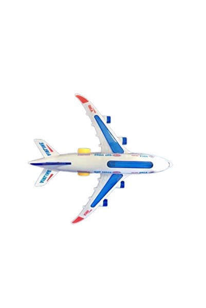 Genel Markalar Pilli Işıklı Sesli Uçak Airbus Pilli Oyuncak sdgnh 1038993