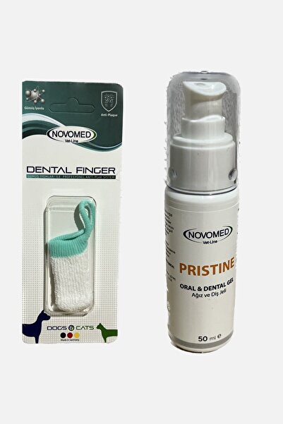 novomed Pristine | Dental Finger | 2 lü Paket | Ağız ve Diş Sağlığı | Kedi | Köpek