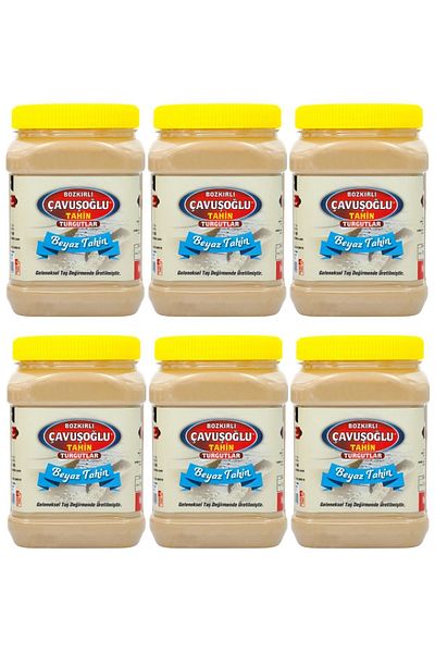 Bozkırlı Çavuşoğlu 930g X 6 White Tahini Greyhound Tahini - Low Roasted