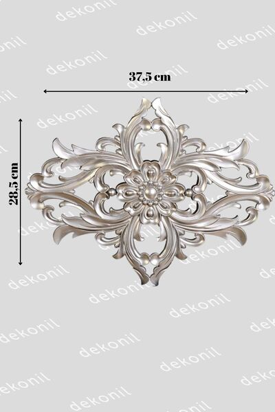 Dekonil Gümüş Yıldız Tavan Ve Duvar Motifi (37*29cm)