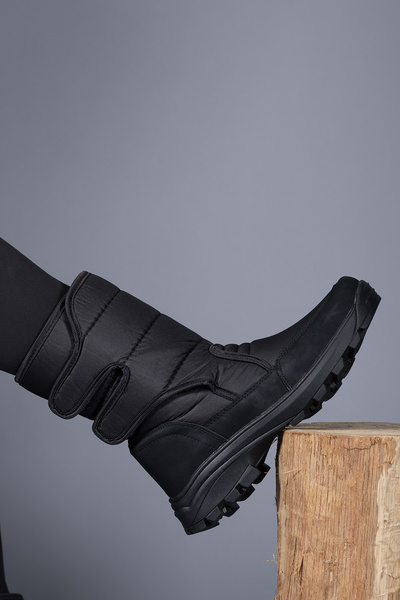 Riccon Nergouk Men's Snow Boots0012801 Black Black