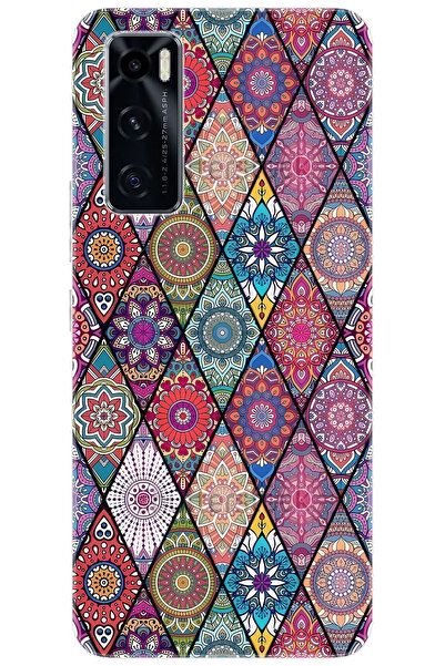 vivo Y70 (V2023) Uyumlu Kılıf Desen Baskılı Silikon Kilim Tasarım STK:660 CP-...