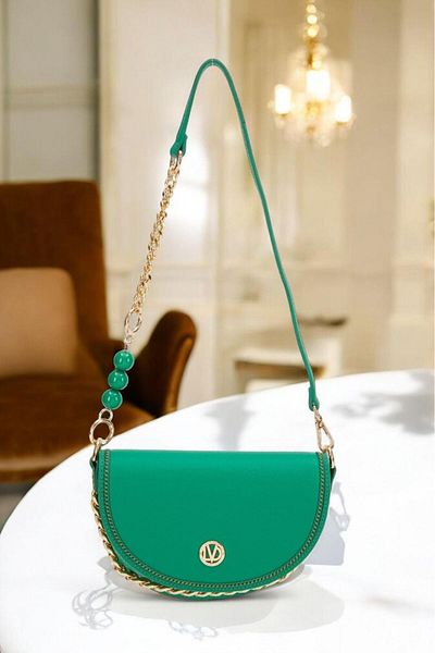 Levidor Faux Leather Special Color Shoulder Bag - Hand and Arm Detail, 930169 .ysl