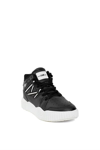 M.P. M.p 242-1827zn Black White Women's HiSneakerSports Shoes