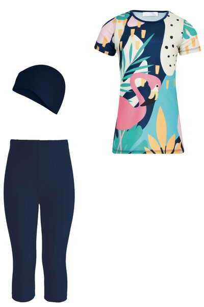 Remsa Mayo Κοντομάνικο σορτς Παιδικό μαγιό πισίνας Rylee 5928 Σκούρο μπλε ναυ...