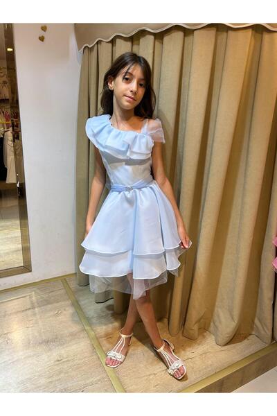 Lidya Kids TEK OMUZ ORGANZE KUYRUKLU