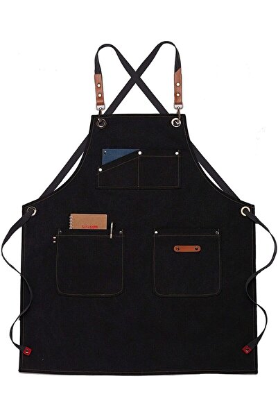 YDZ Barista, Cafe, Kuaför, Çiçekci, Aşçı Önlükleri Unisex Mutfak Önlük