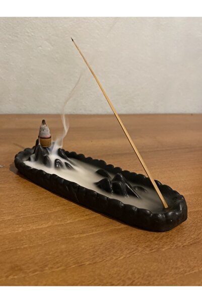 beriş bahçem dekor Büyük Dağ Beton Tütsülük Geriye Akış Ve Çubuk Tütsülük Ola...