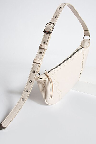 ESTUTE Omuz çantası  baget zımbalı çanta