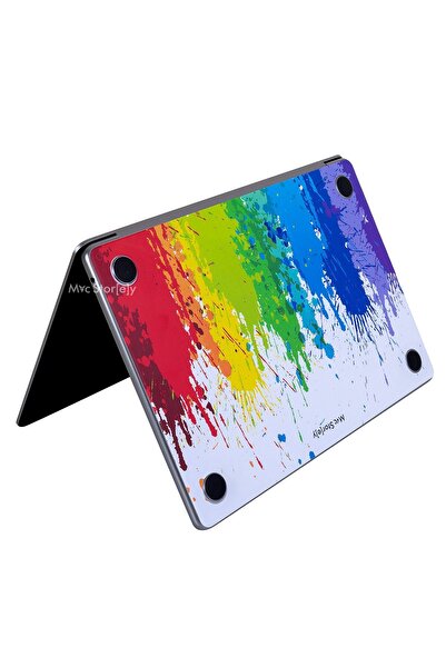 Mcstorey Macbook Air M2-m3-m4 Kılıf 13.6inç Sticker Yapıştırma Paint01nl Kaplama A2681 A3113 A3240 Uyumlu