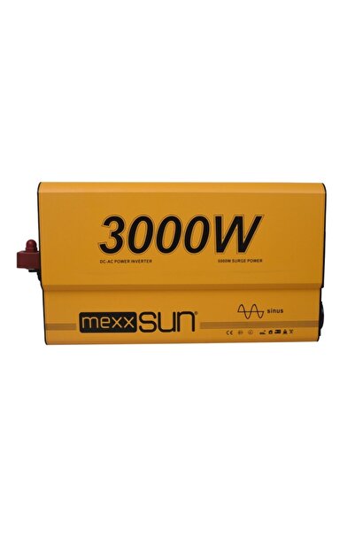 MEXXSUN 12 Volt 3000 Watt Tam Sinüs Inverter