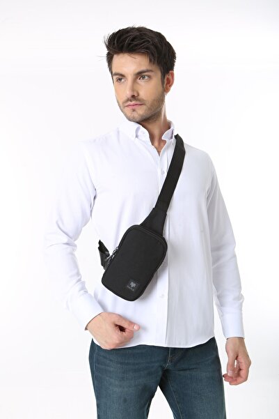 fao polo ERKEK SİYAH RENK SU GEÇİRMEZ GÜNLÜK SPOR ÇAPRAZ AYARLANABİLİR ASKILI...