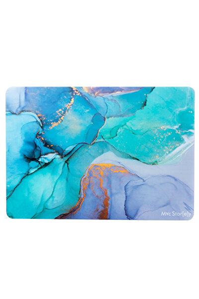 Mcstorey Macbook Air Kılıf 13.6 Inç M2-m4-m3 Marble15nl (AİR 13.6") A2681 A3113 A3240 Ile Uyumlu