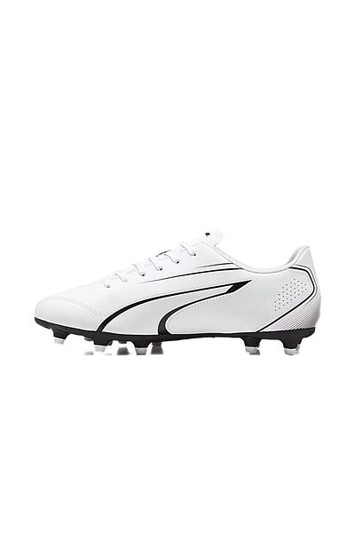 Puma Vitoria Fg/Ag Astroturf and Grass Floor Football Shoes White